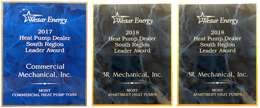 Westar Energy Heat Pump Dealer Awards